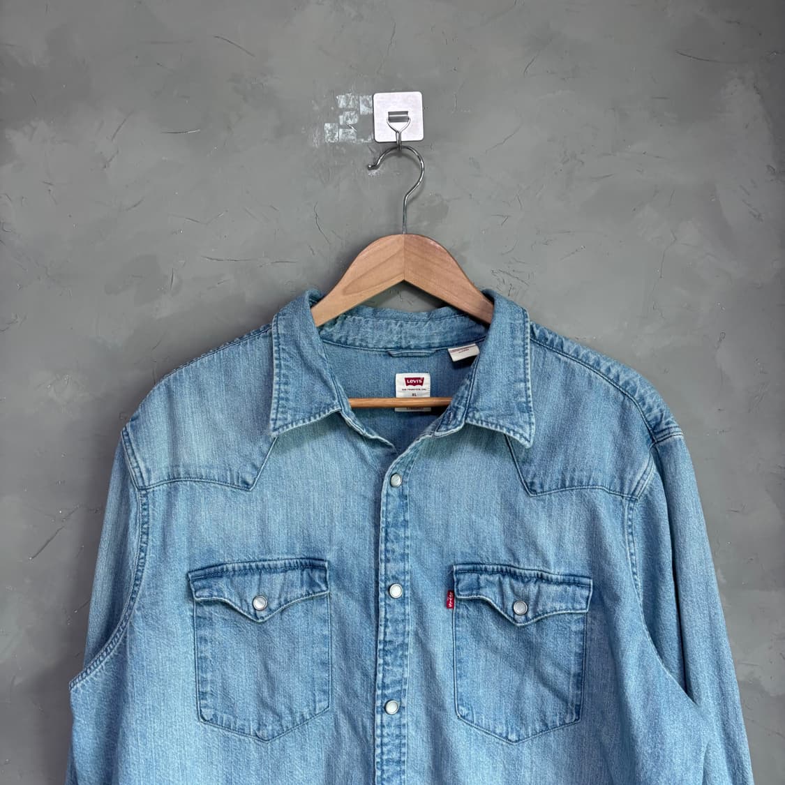 리바이스 웨스턴 데님 셔츠 상품이미지2
