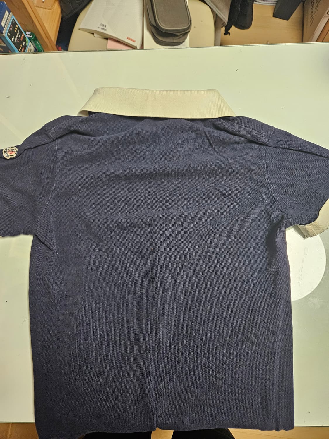 정품)몽클레어 반팔 카라티 상품이미지2