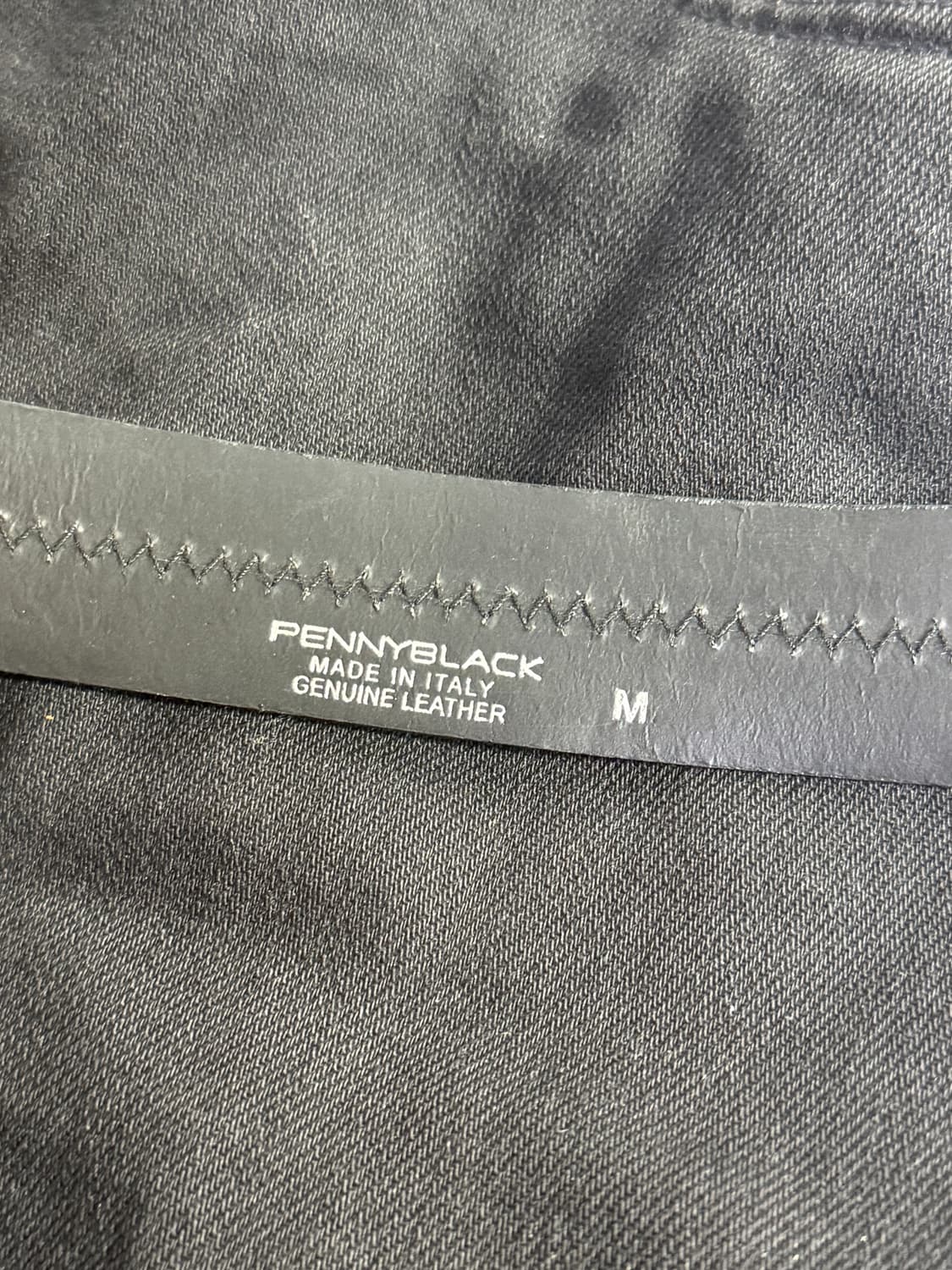 Pennyblack 스티치 레더 벨트 상품이미지4