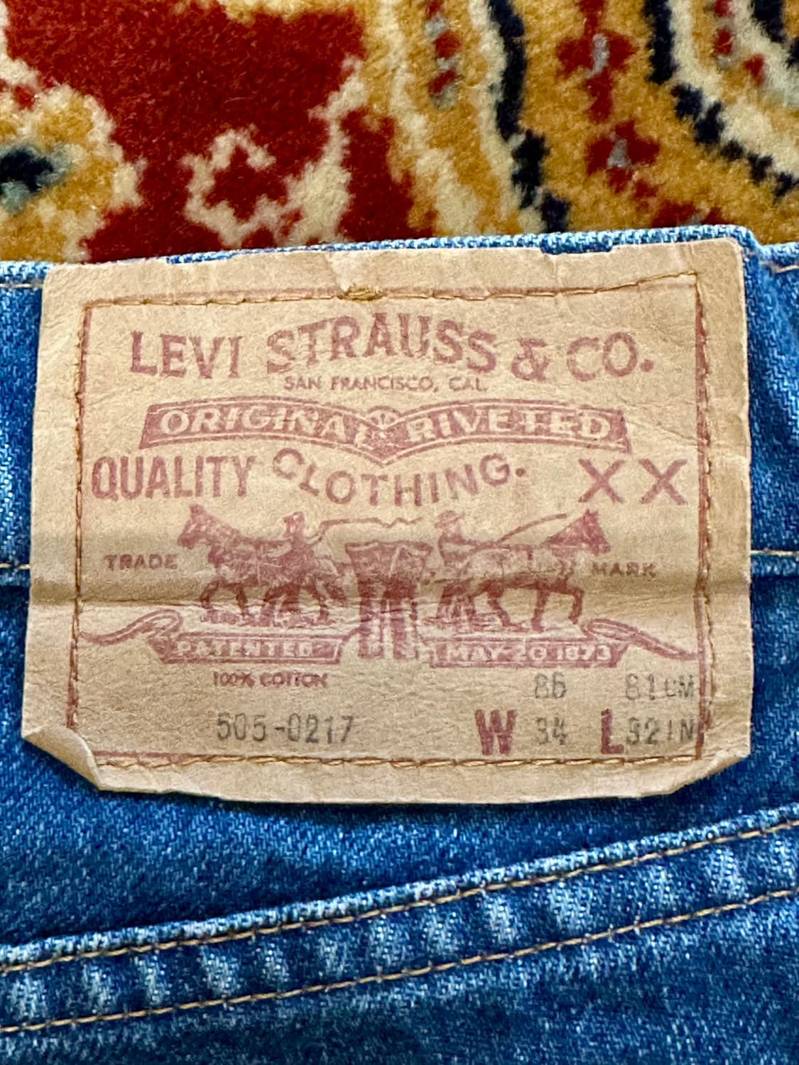 90s Vintage Levi's 505 (Factory 359) 상품이미지6