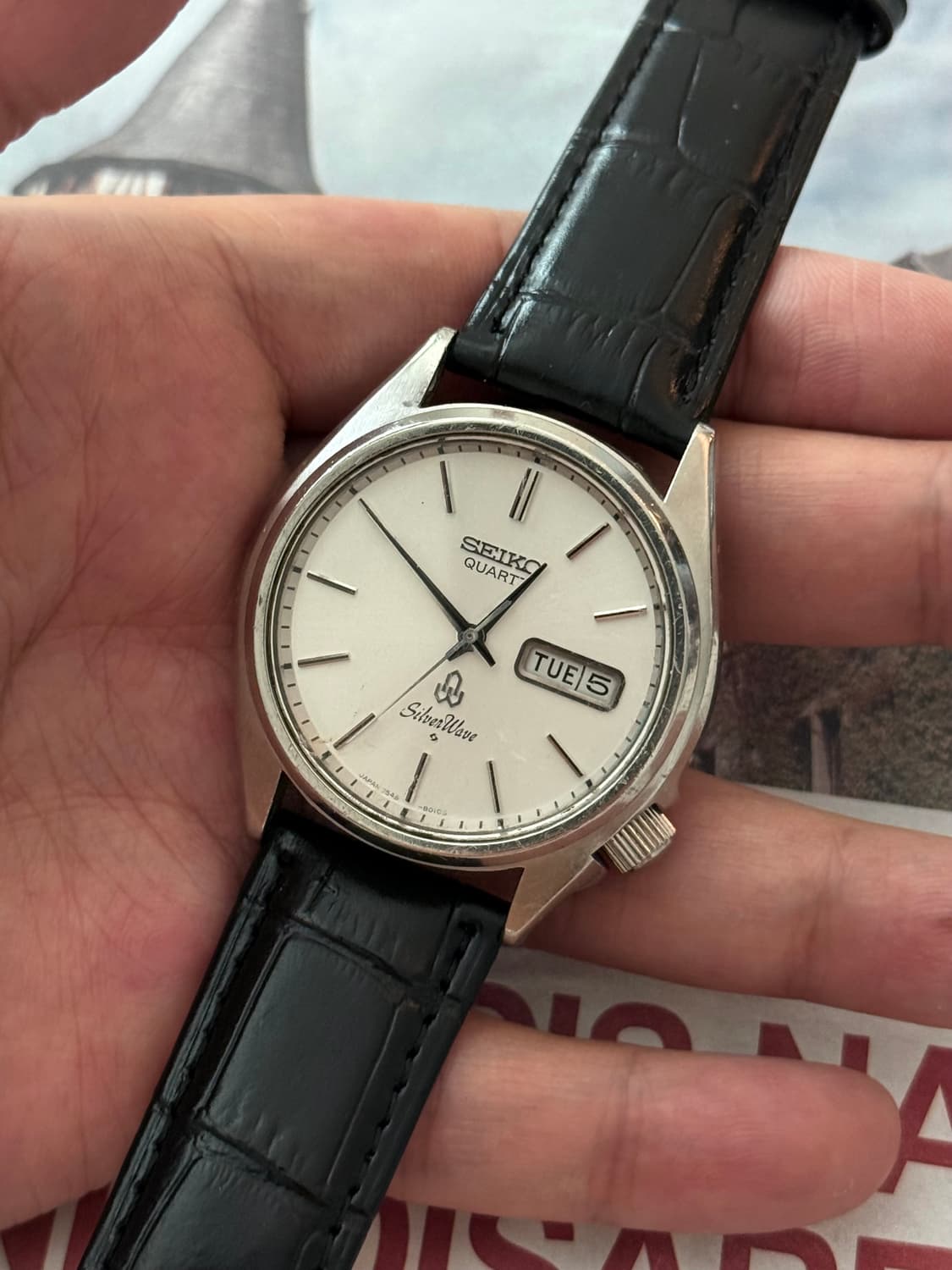 Seiko 세이코 SilverWave Quartz Day-Date 상품이미지3