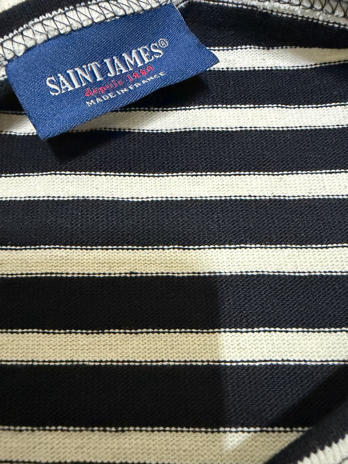 세인트제임스 길도 스트라이프 엘보 패치 상품이미지4