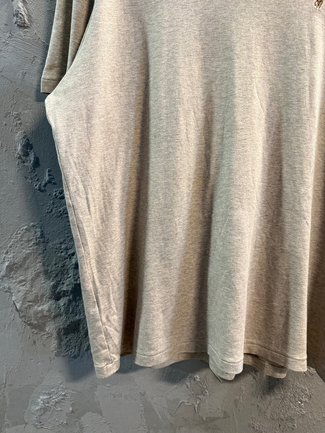 XL 폴로 랄프로렌 POLO 커스텀 브이넥 반팔 티셔츠 베이지 상품이미지2