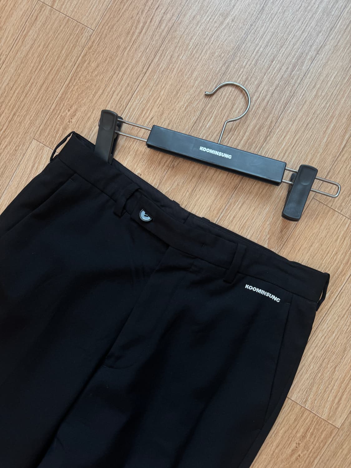 구민성 flared cut pants in wool gabardine 상품이미지2