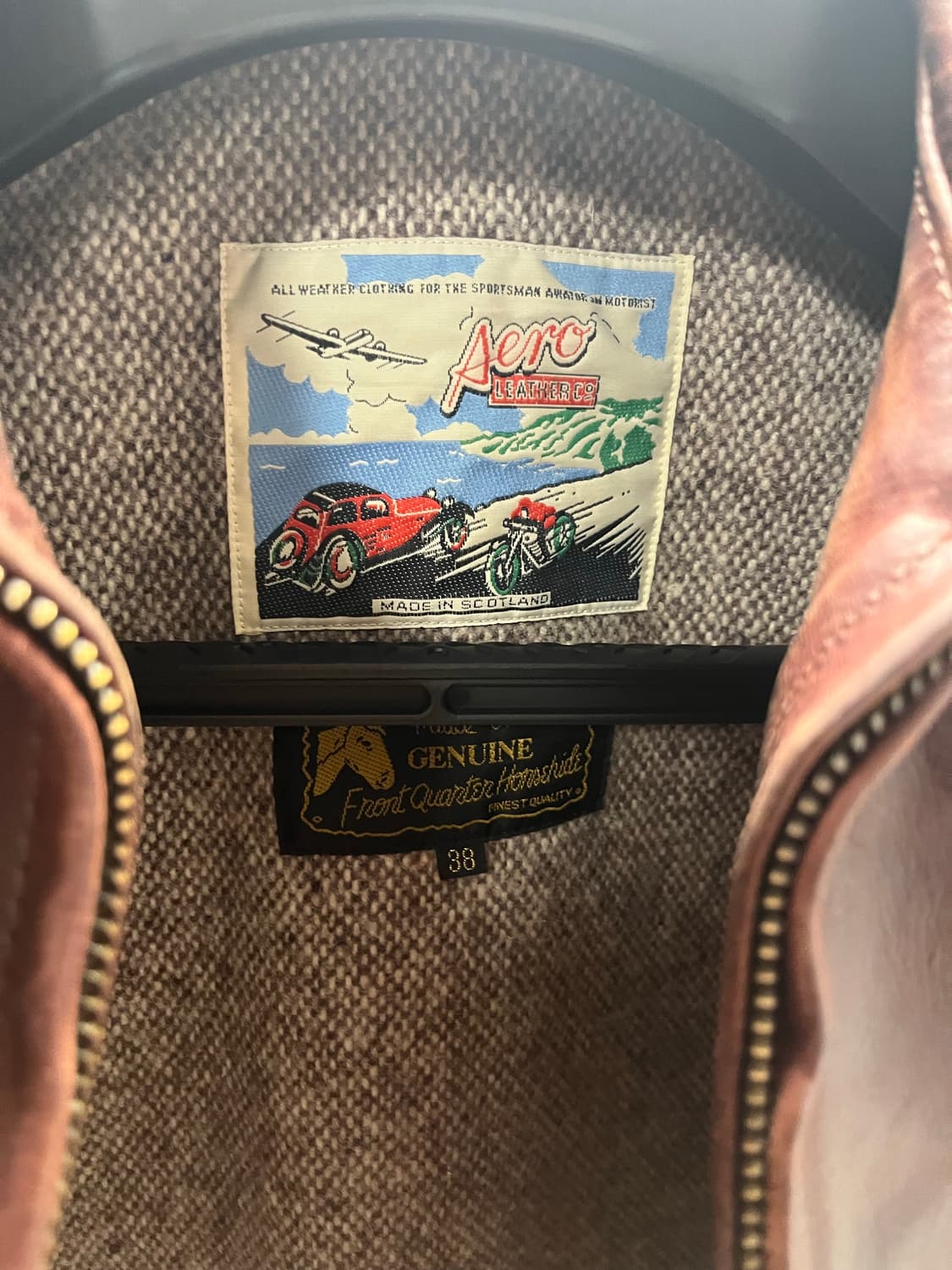 에어로레더 하이웨이맨 자켓 38 상품이미지5