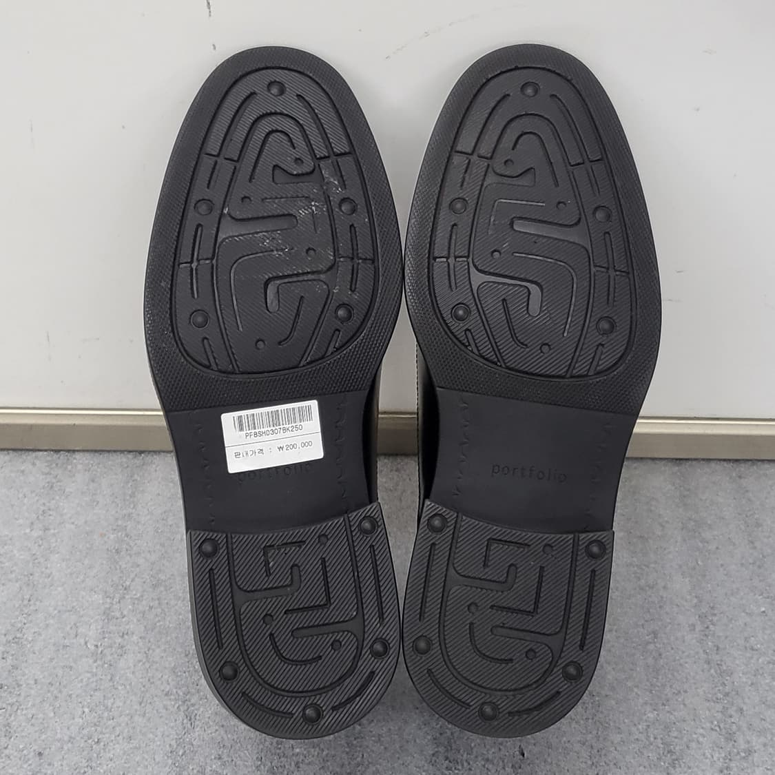 미착용 에스콰이어 portfolio 정장 로퍼 250 상품이미지7