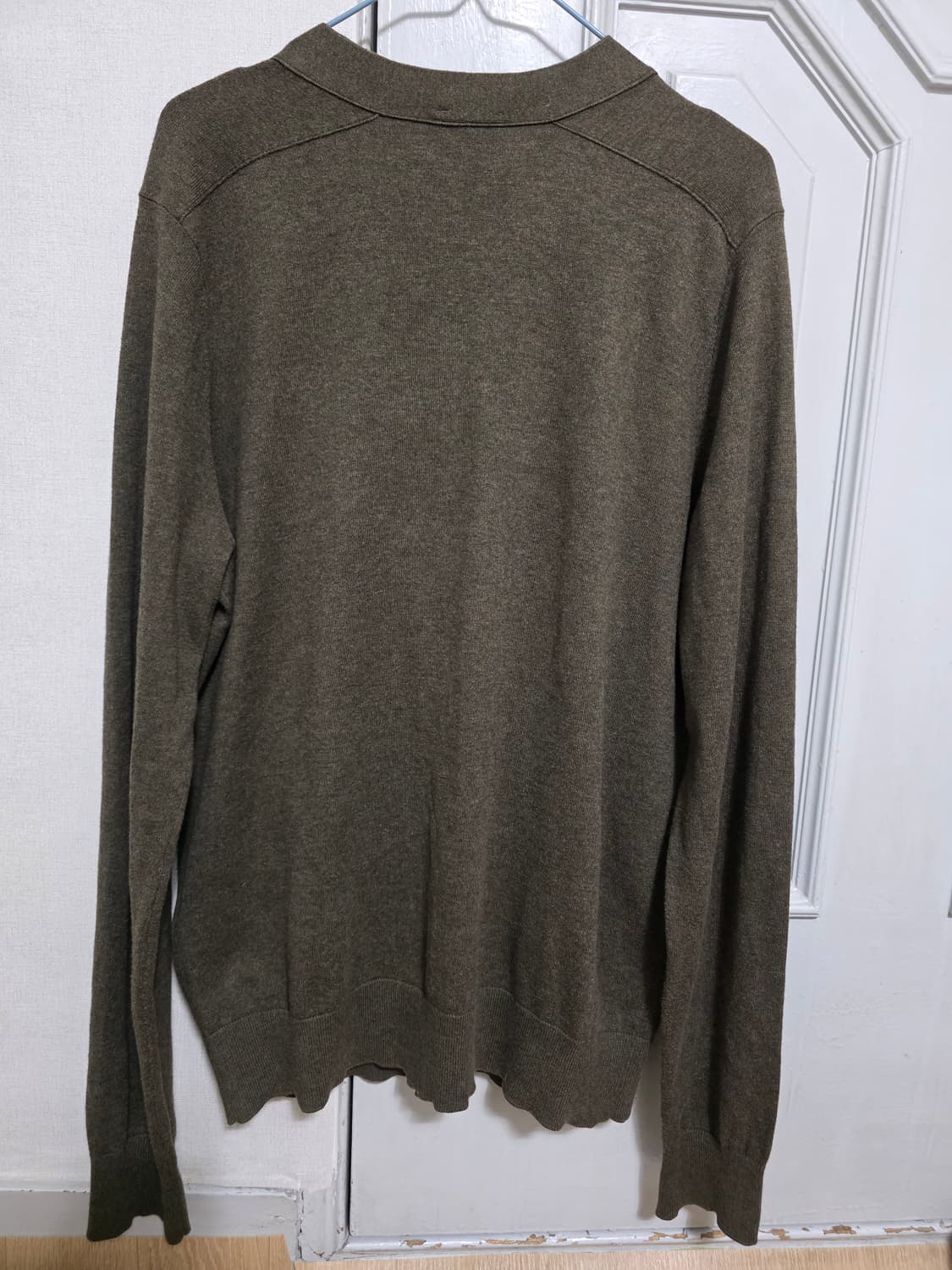 라코스테 남성용 코튼 캐시미어 혼방 가디건 100 상품이미지7