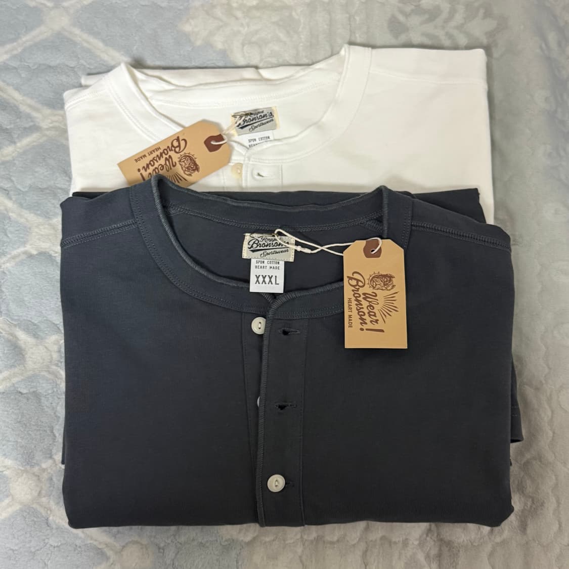 브론슨 헨리넥 반팔 xxxl 상품이미지1