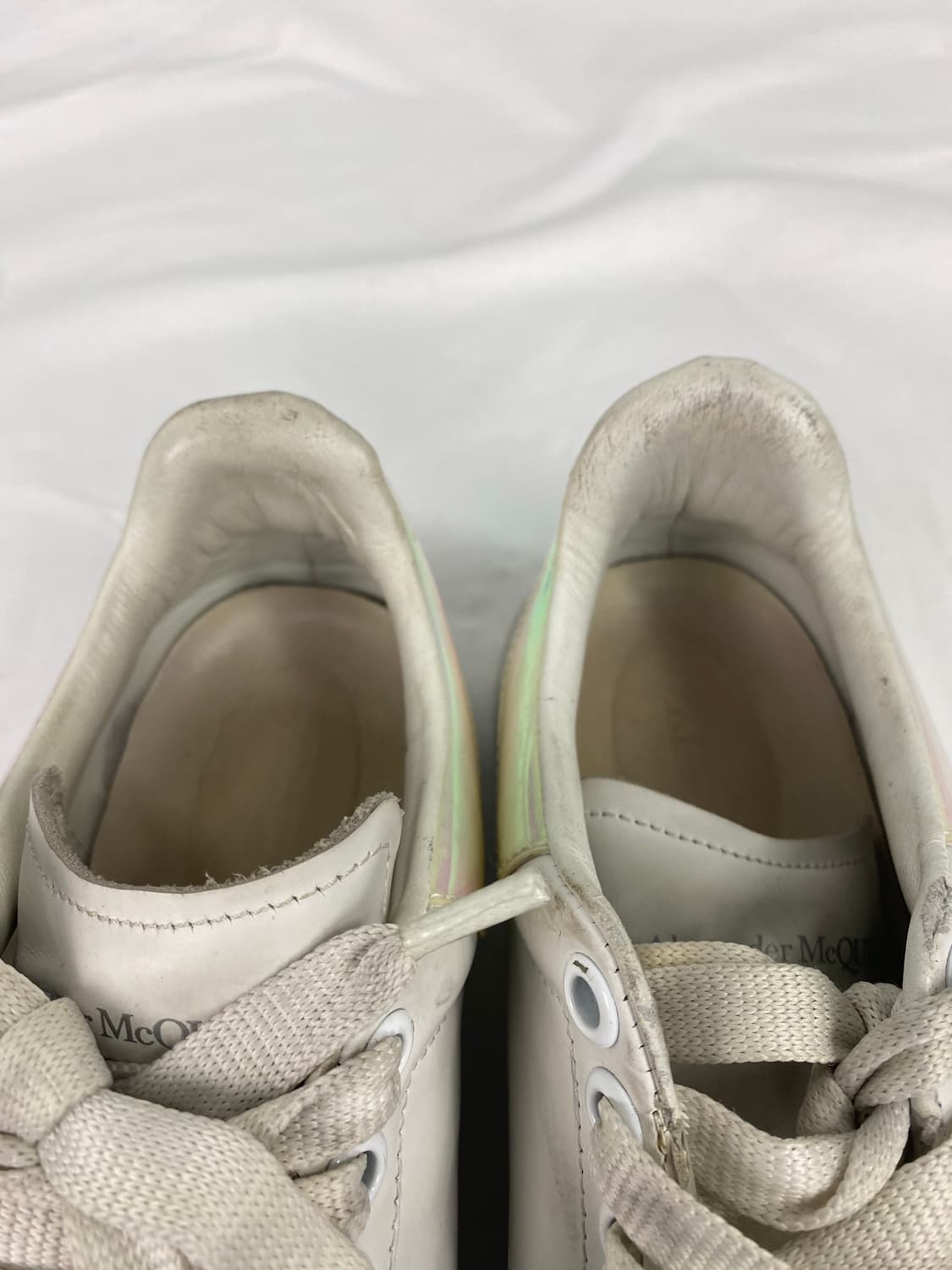 알렉산더 맥퀸 오버솔 홀로그램 스니커즈 37  상품이미지7