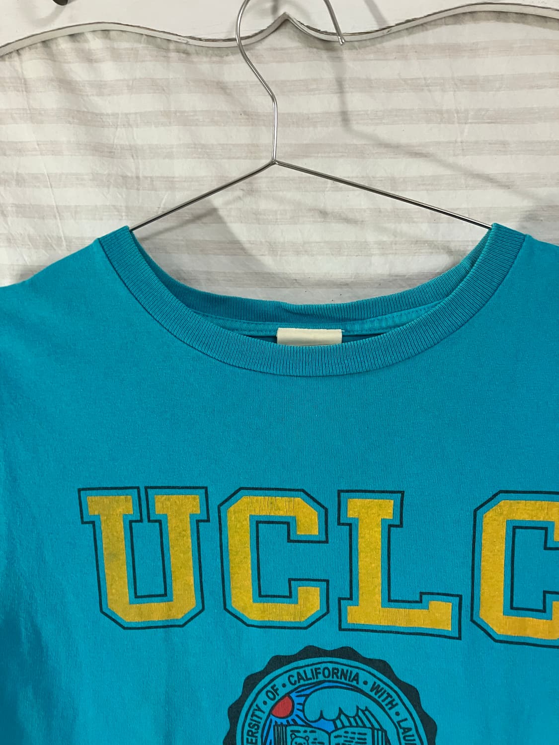 빈티지 UCL 스카이 반팔 1056 모리걸 y2k 스트릿 갸루 펑키 일본 상품이미지5