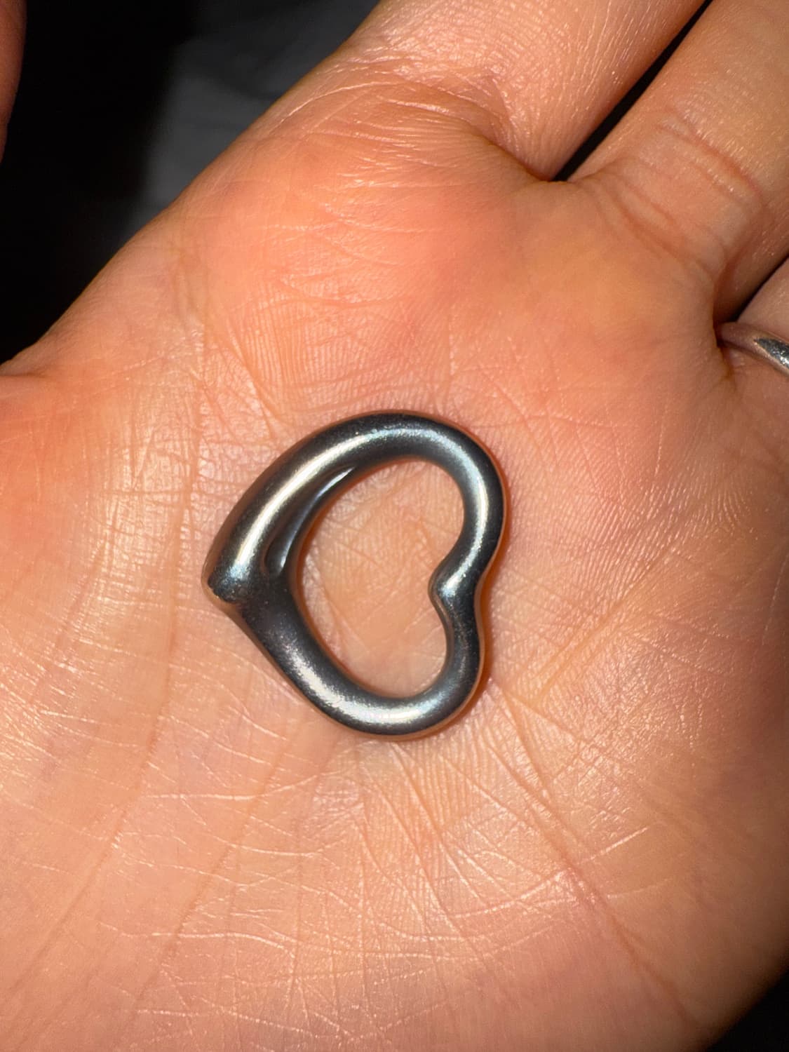 티파니앤코 오픈 하트 펜던트(줄 없음) 상품이미지1