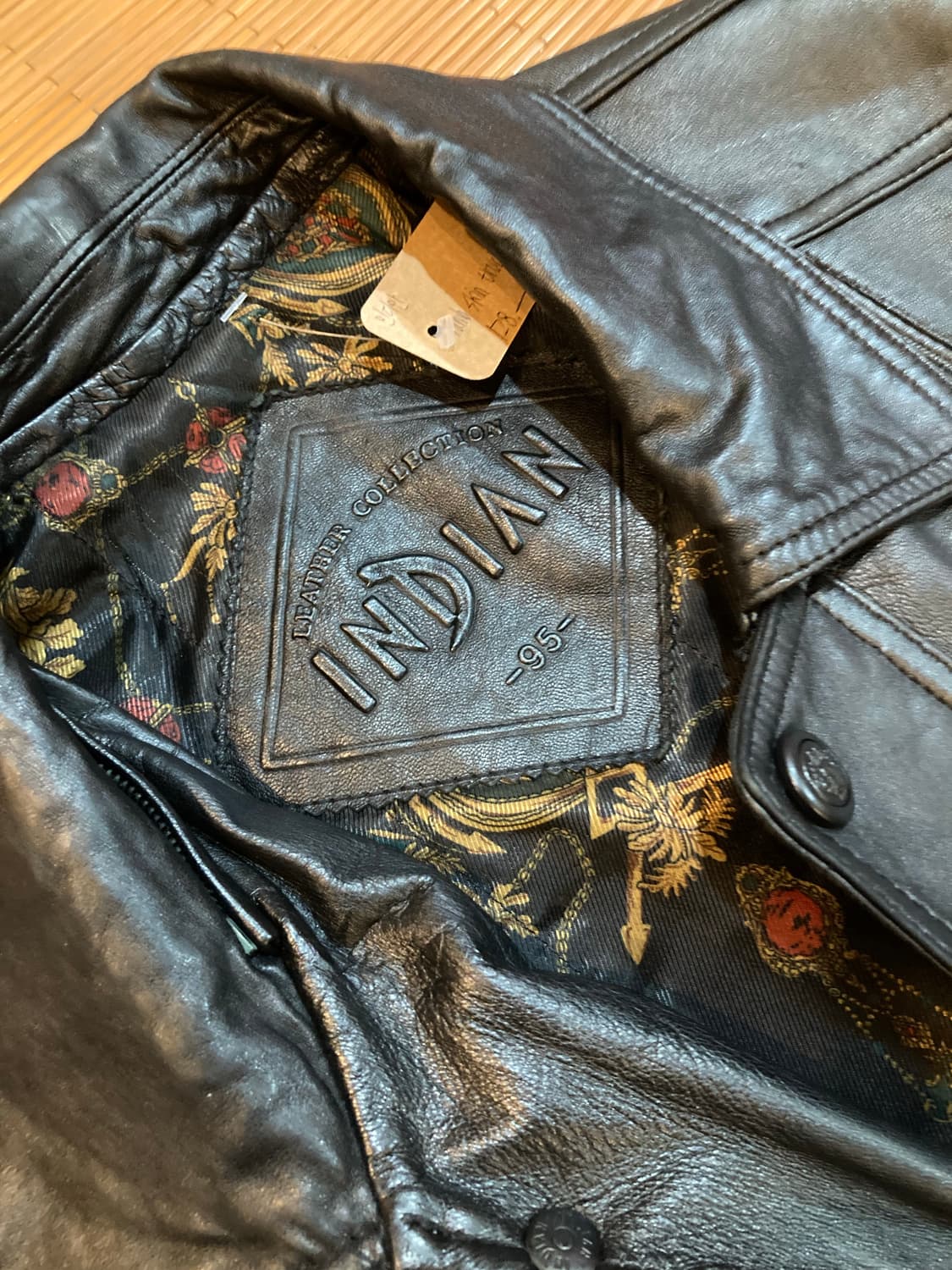 vtg 램스킨 레더자켓 상품이미지5