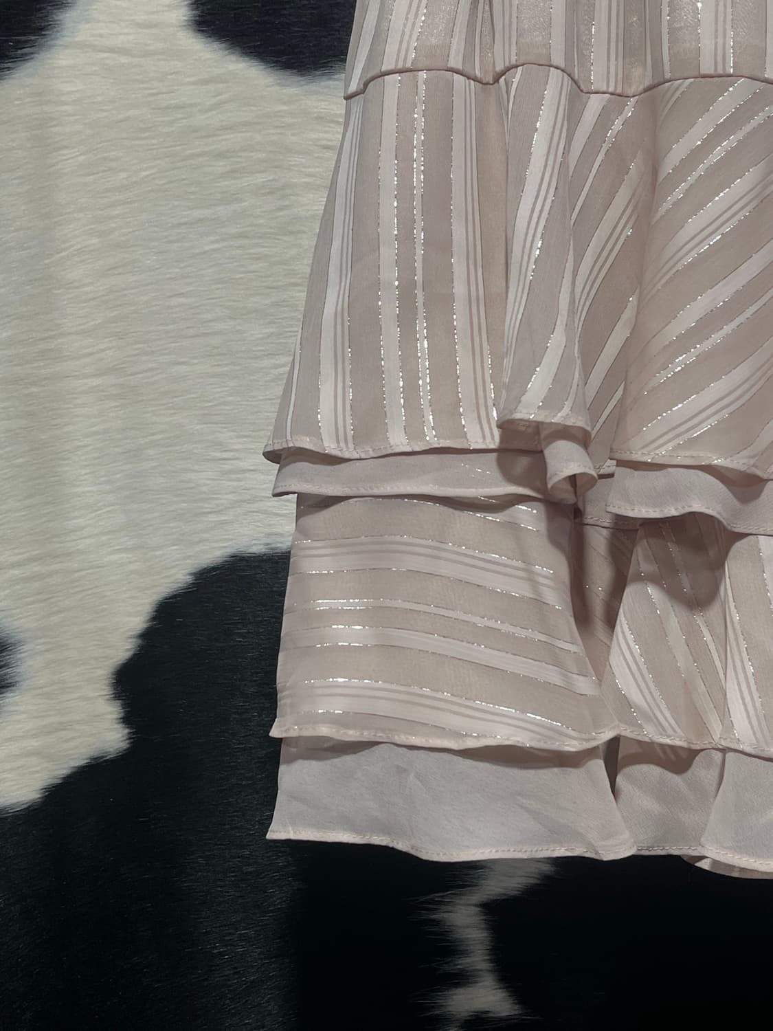 갸루 스트라이프 미니스커트 상품이미지3