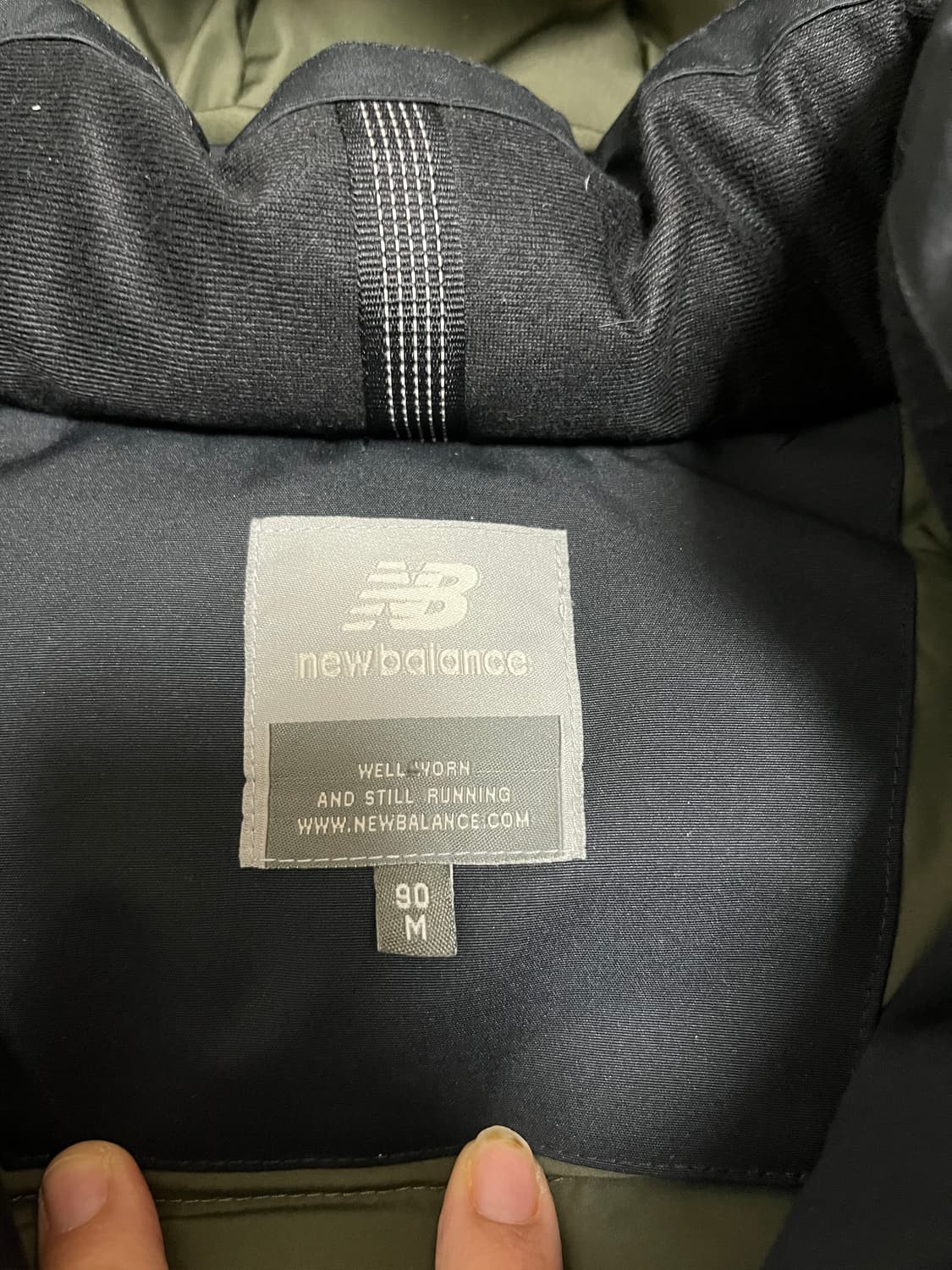 뉴발란스 숏패딩 90 M사이즈 상품이미지4