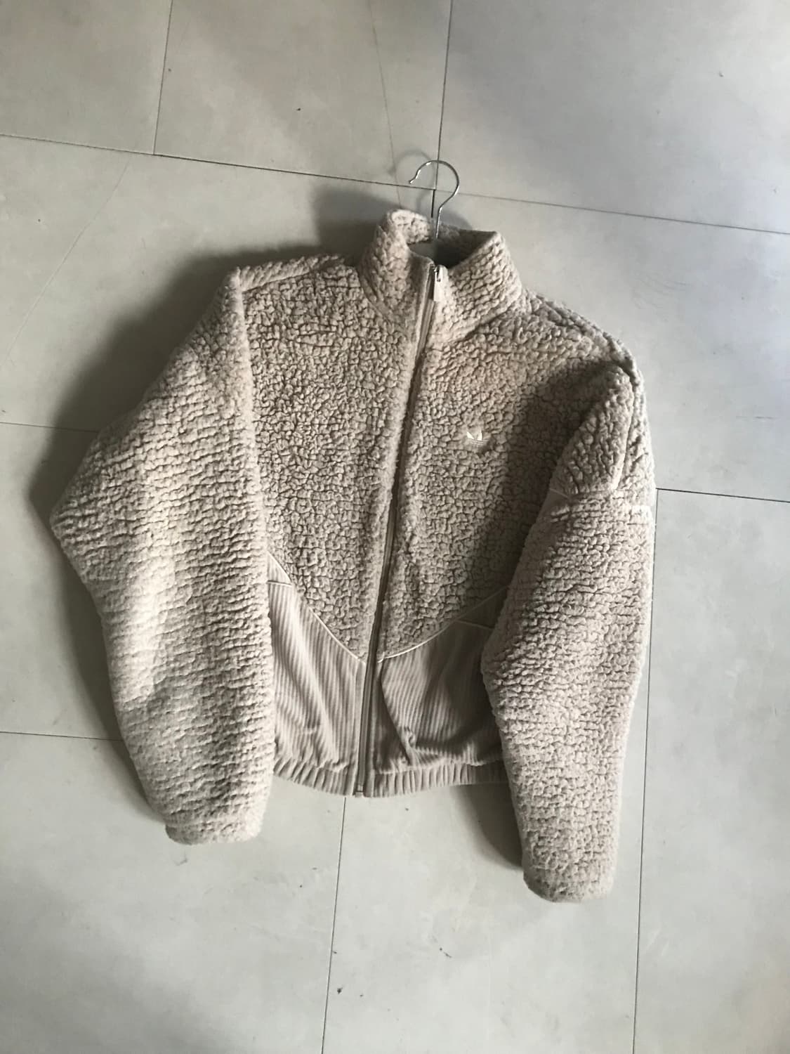 아디다스 베이지 코듀로이 후리스 상품이미지8