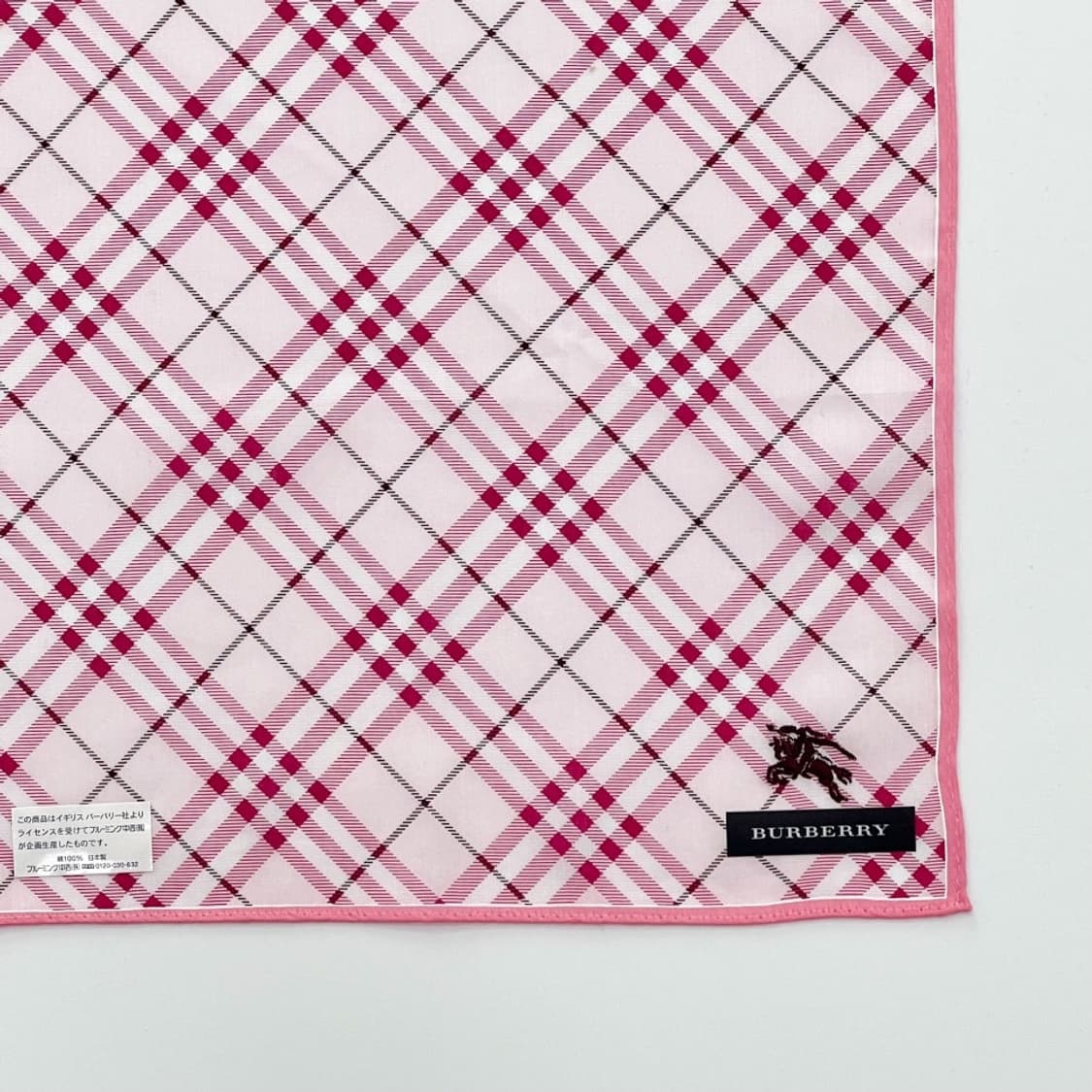 (새상품) burberry/ 버버리 쁘띠스카프 손수건 상품이미지3