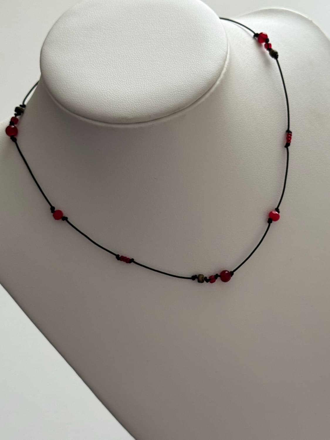 핸드메이드 비즈목걸이 매듭목걸이 상품이미지3