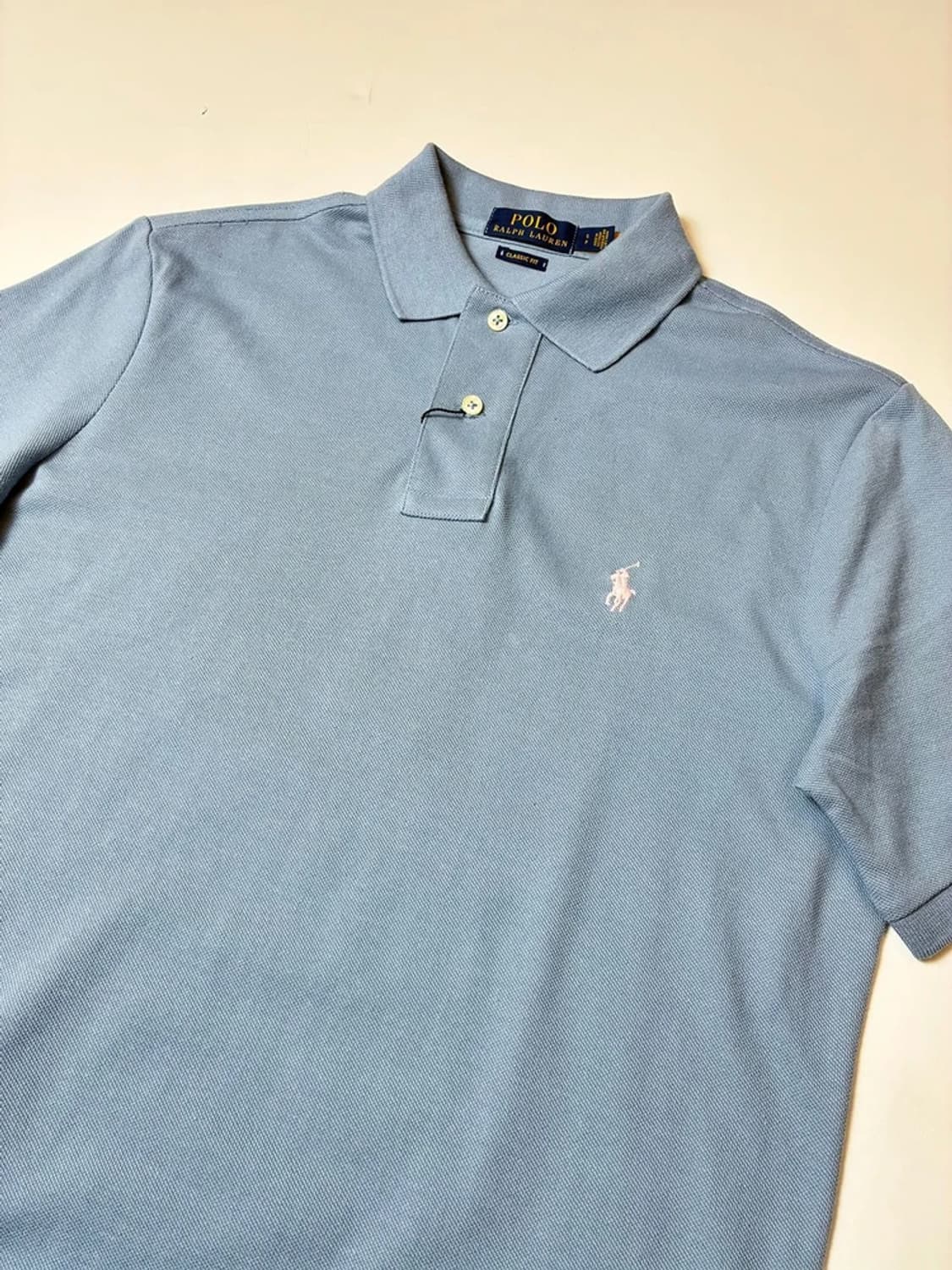 폴로 랄프로렌 클래식핏 자수로고 반팔 카라 티셔츠 PN9679 상품이미지2
