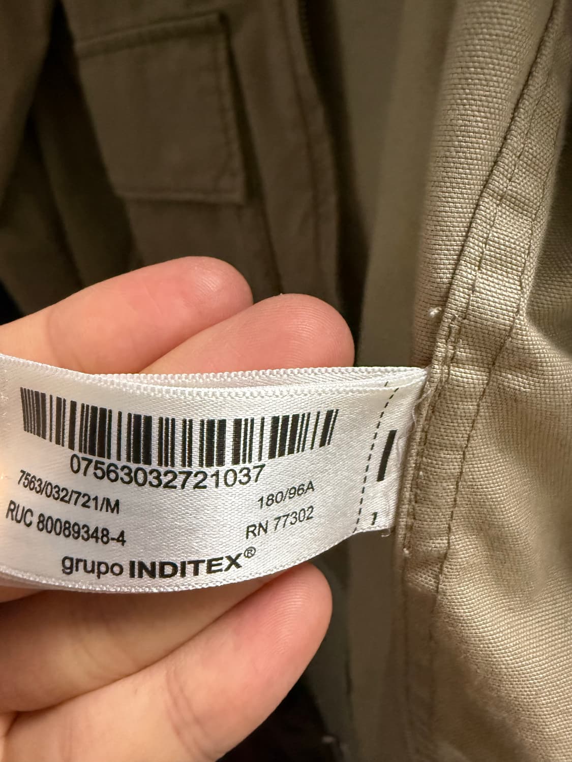 자라 오리진라인 자켓 M 상품이미지4