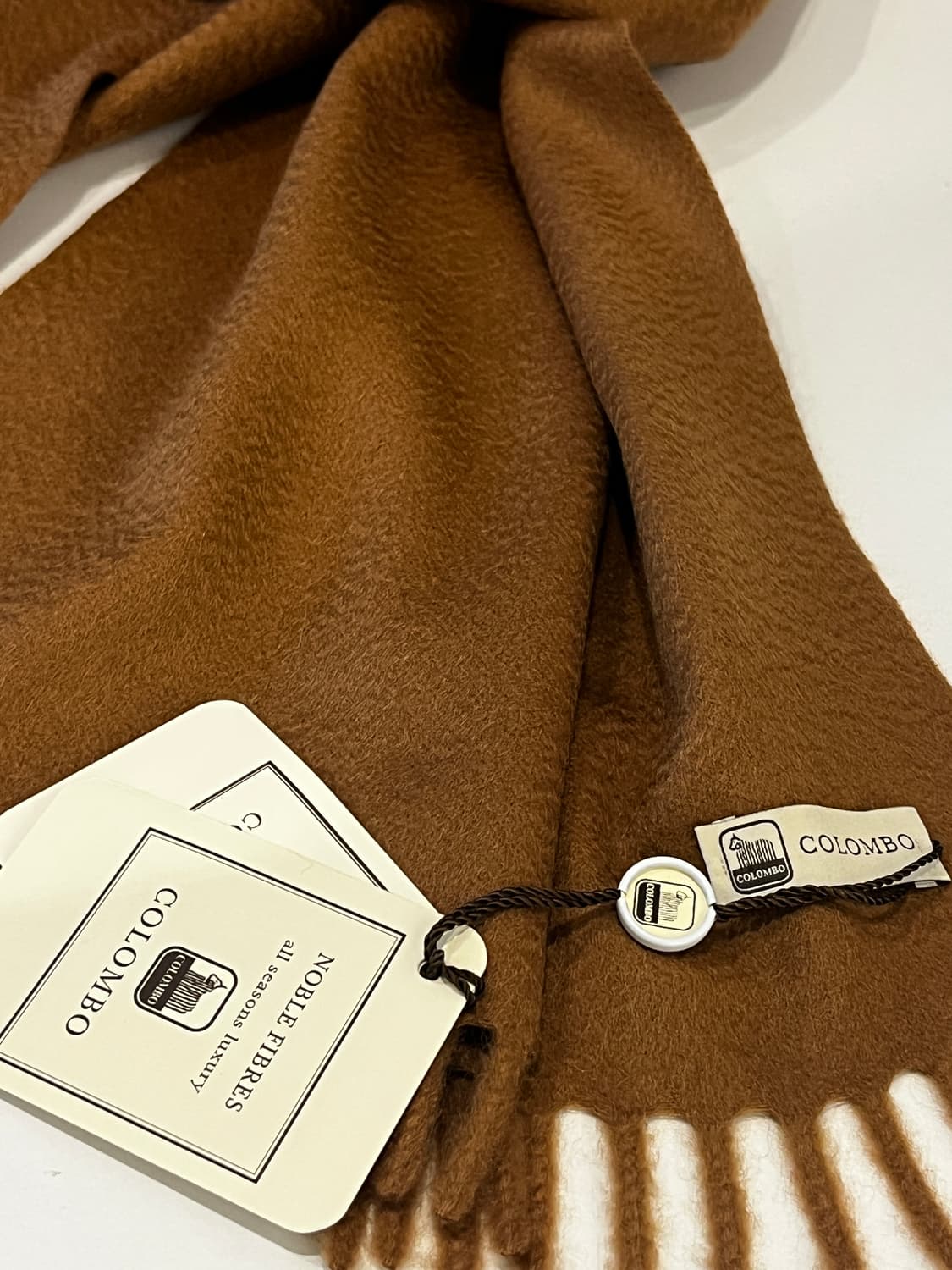 콜롬보 캐시미어 머플러 스카프 (새상품) 상품이미지2