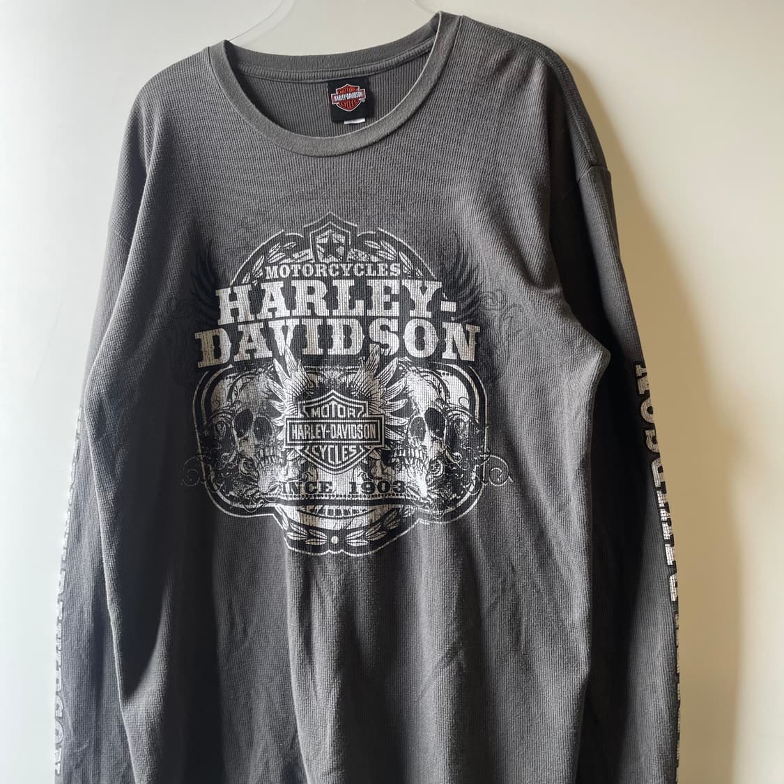 할리데이비슨 와플 롱슬리브 상품이미지3