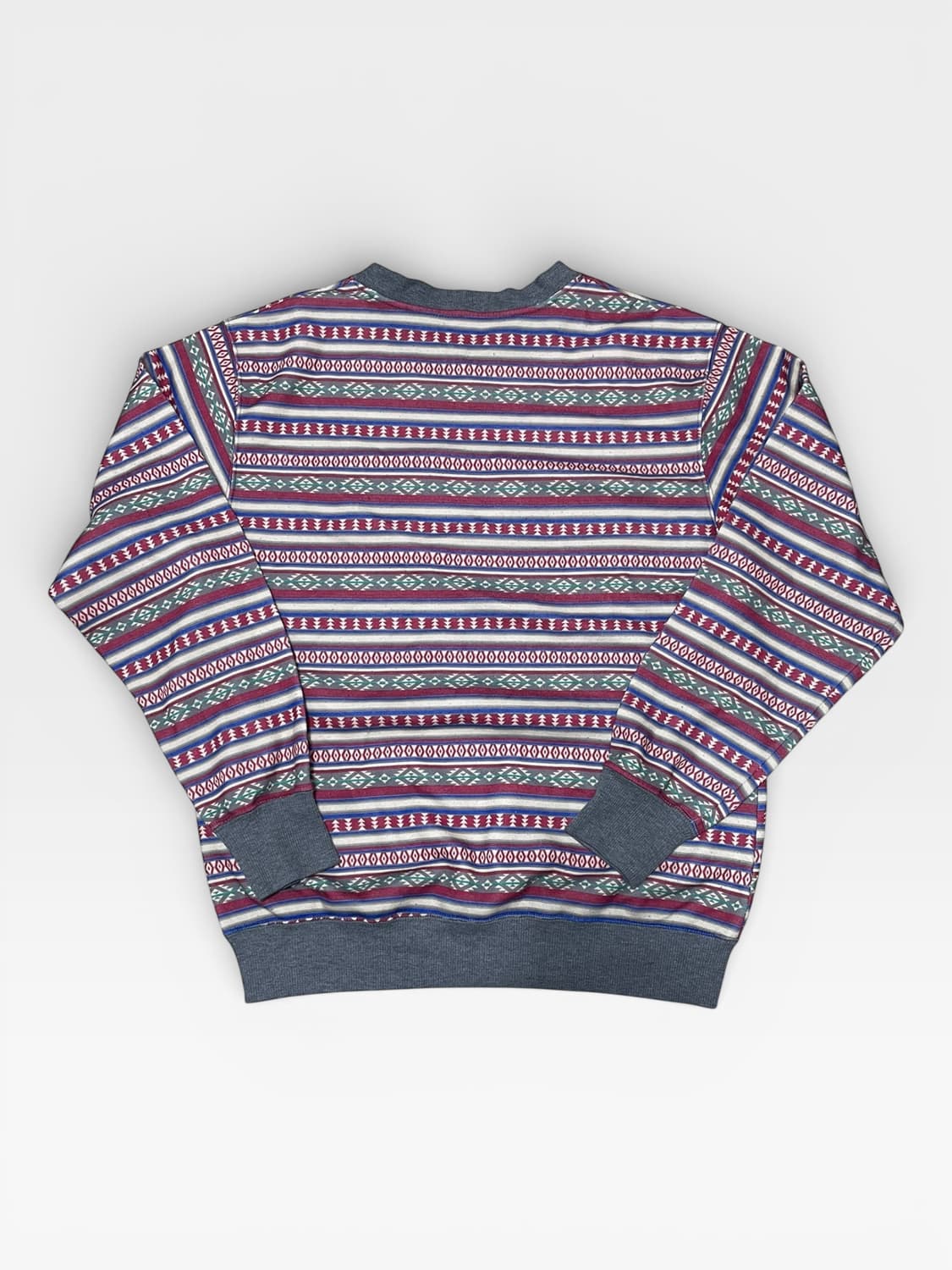 Vintage - 노르딕 패턴 스웨트셔츠 (여성 S-M 추천) 상품이미지2