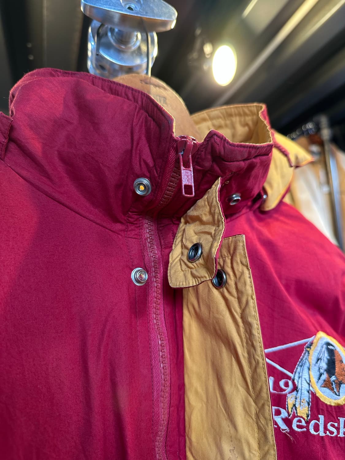 90s NFL 워싱턴 커맨더스 덕 다운 구스 자켓 상품이미지6