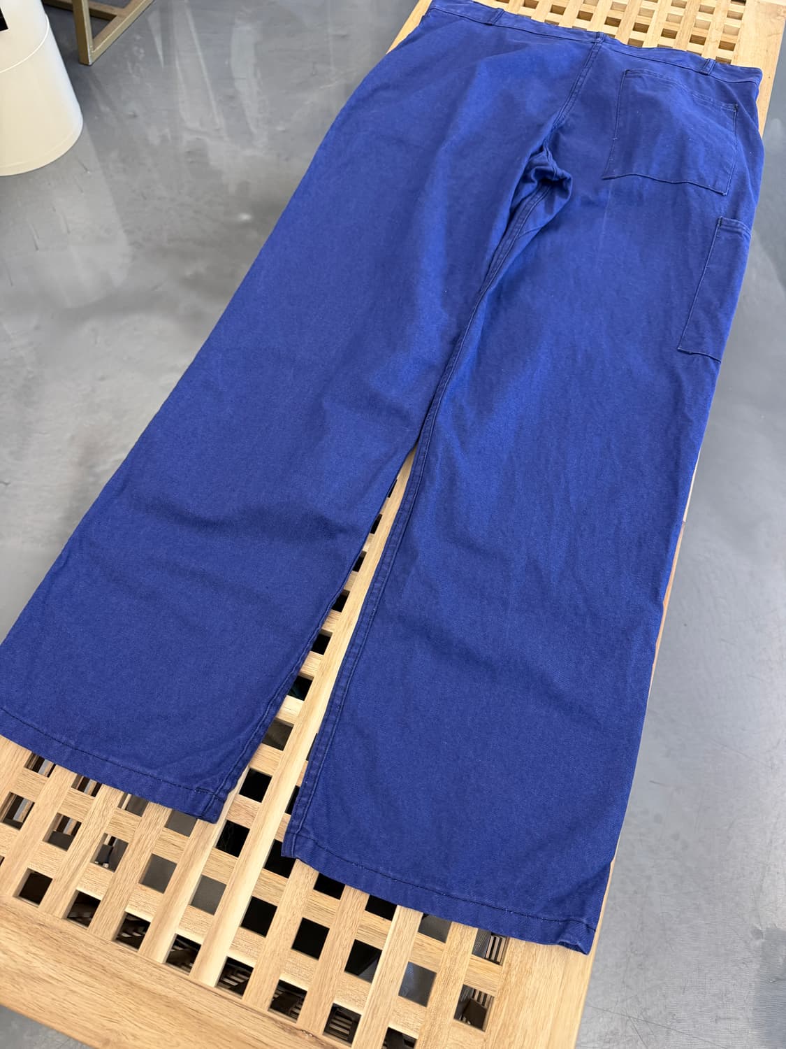 OLD VINTAGE PURPLE NAVY FRENCH 프렌치워크팬츠 상품이미지10