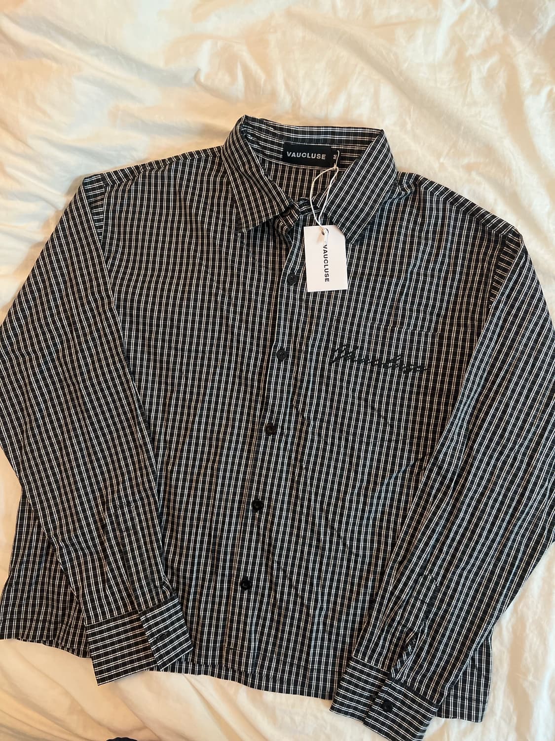 vaucluse studios 시그니처 체크셔츠 M 상품이미지4