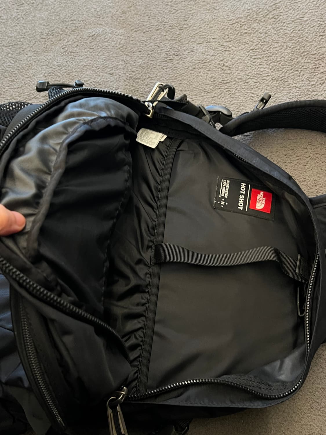 노스페이스 핫샷 백팩 처분  상품이미지3