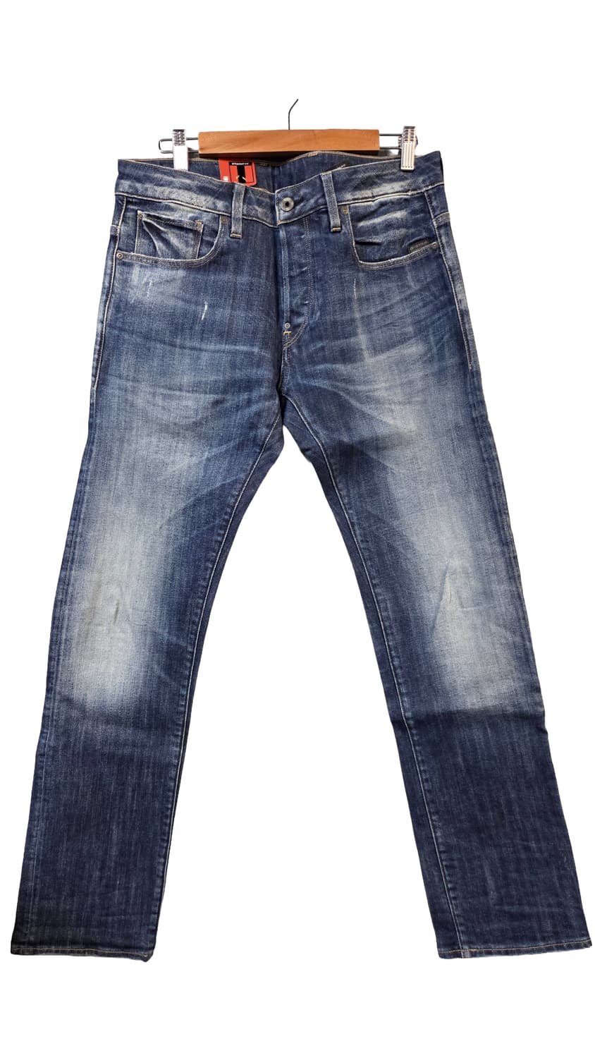 G-Star Raw 블루 데님 청바지(W33/L32) 상품이미지1