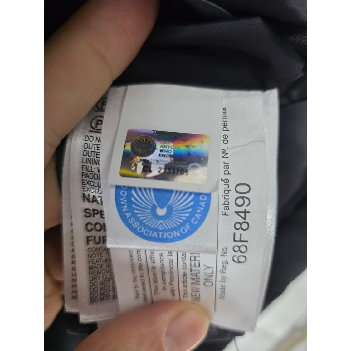 택포// 캐나다구스 패딩 M/M 블랙 상품이미지3