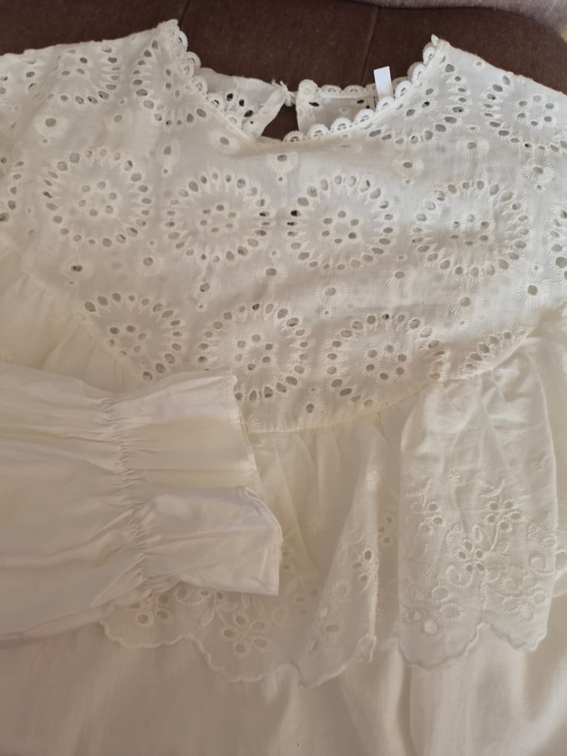 TT 여성 레이스펀칭루즈핏원피스 FREE 상품이미지7