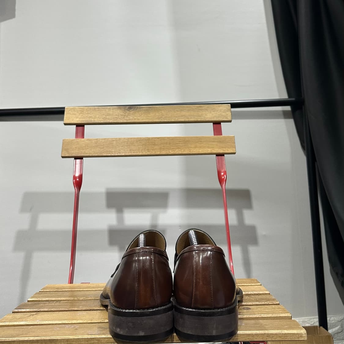 270) 로맨틱무브 로퍼 남성 남자 페니로퍼 브라운 레더 상품이미지4