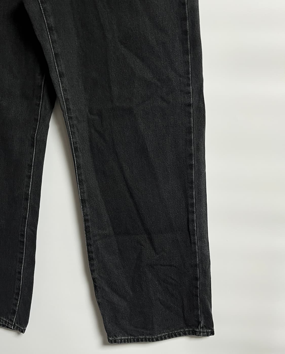 리바이스 흑청 와이드 데님 팬츠 청바지 27 상품이미지2