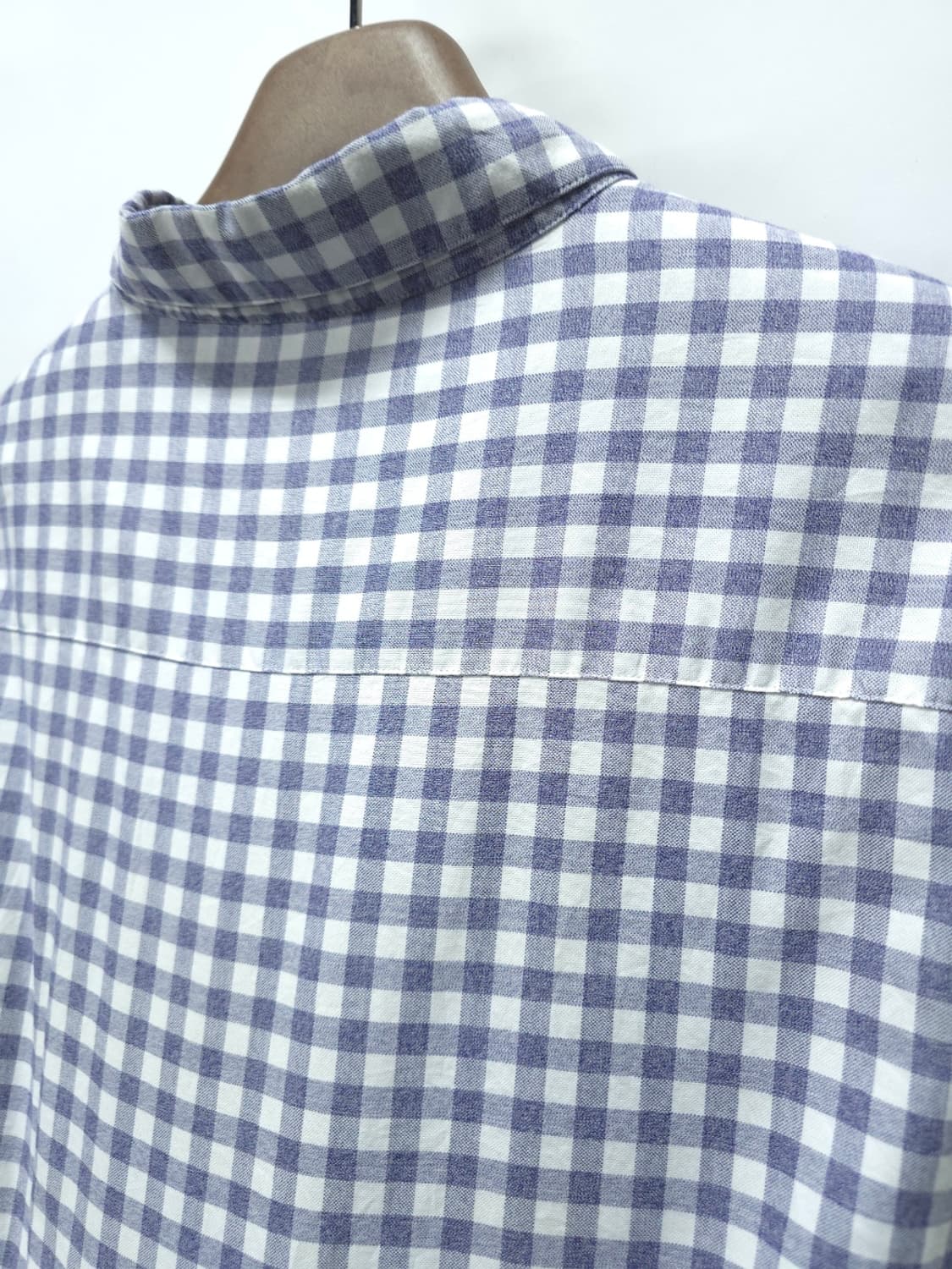 (빅사이즈)마시모두띠 이탈리안 패브릭 체크 봄가을 셔츠 (110~115) 상품이미지9