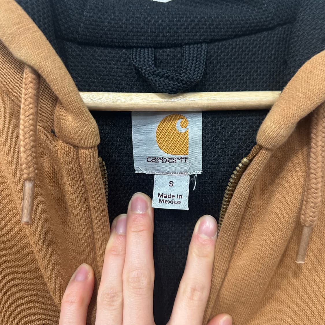 칼하트 써멀 후드집업 상품이미지10