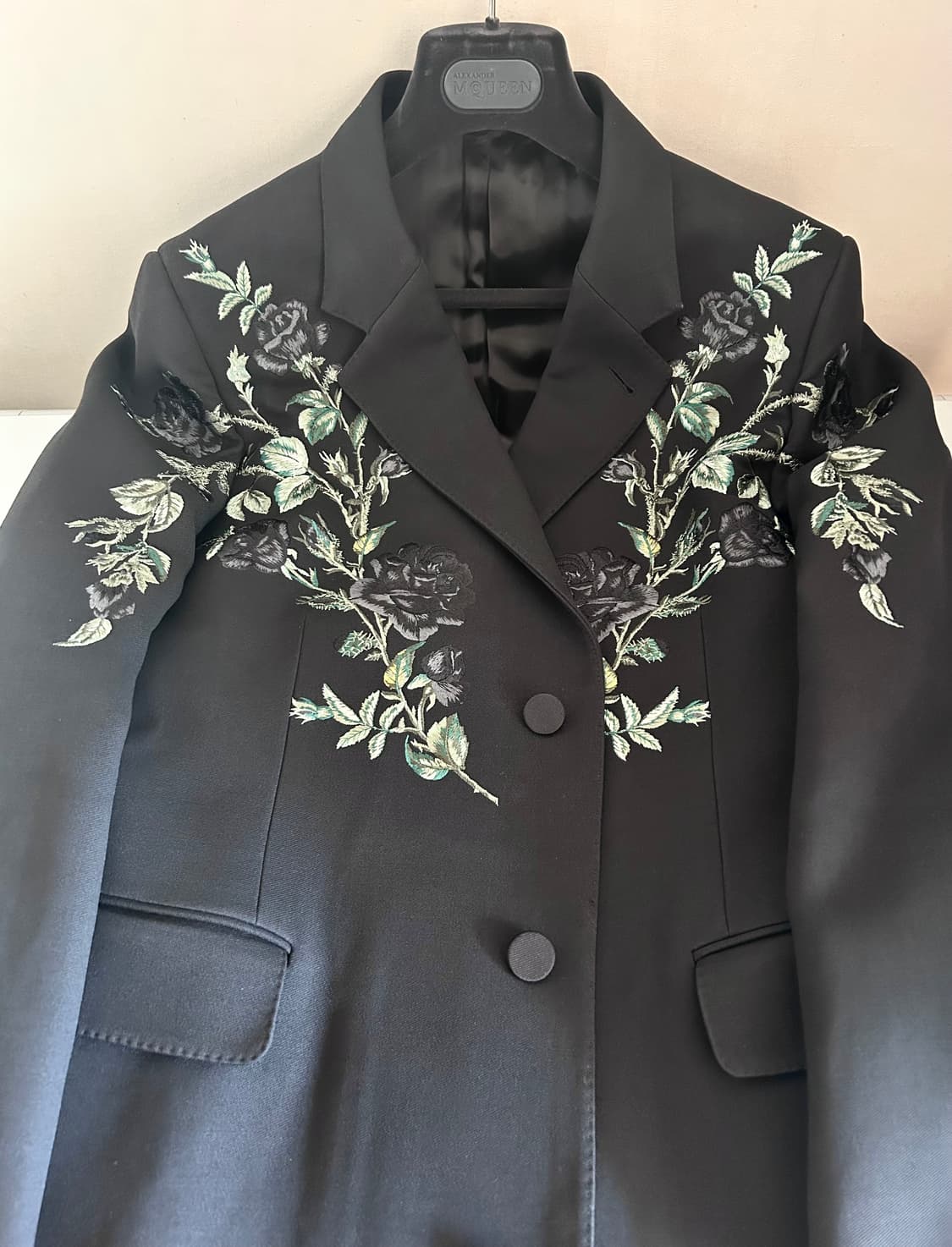 알렉산더 맥퀸 자수 롱코트 상품이미지8