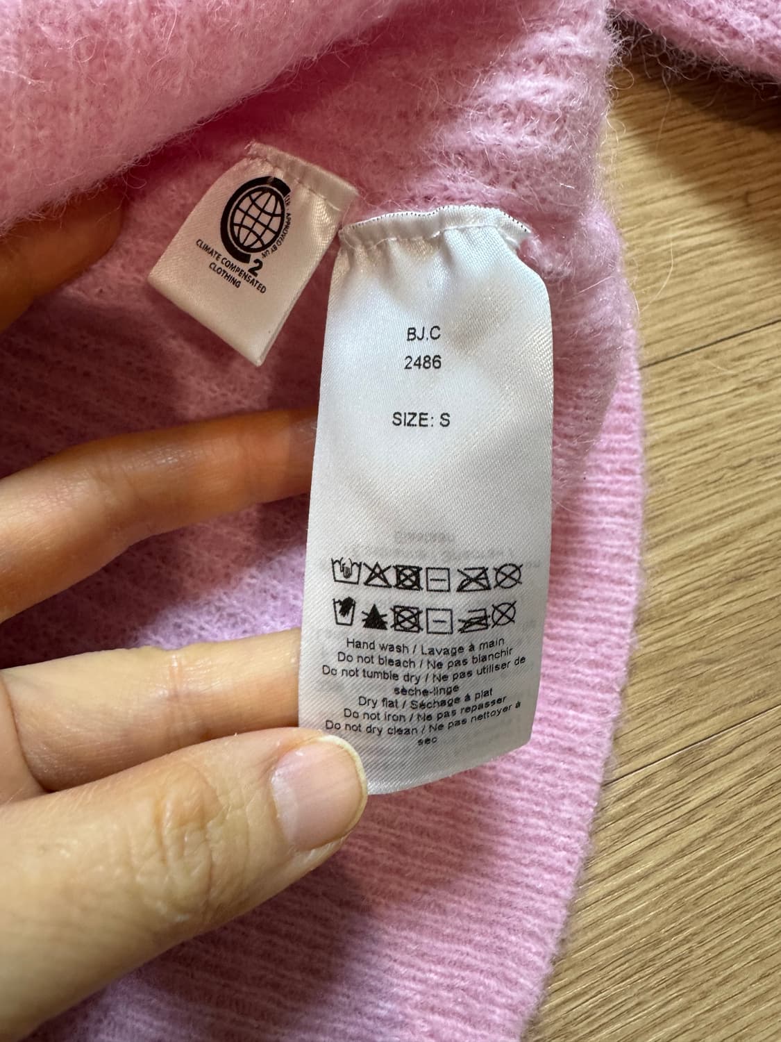 Ganni 가니 울 모크넥 니트  상품이미지8