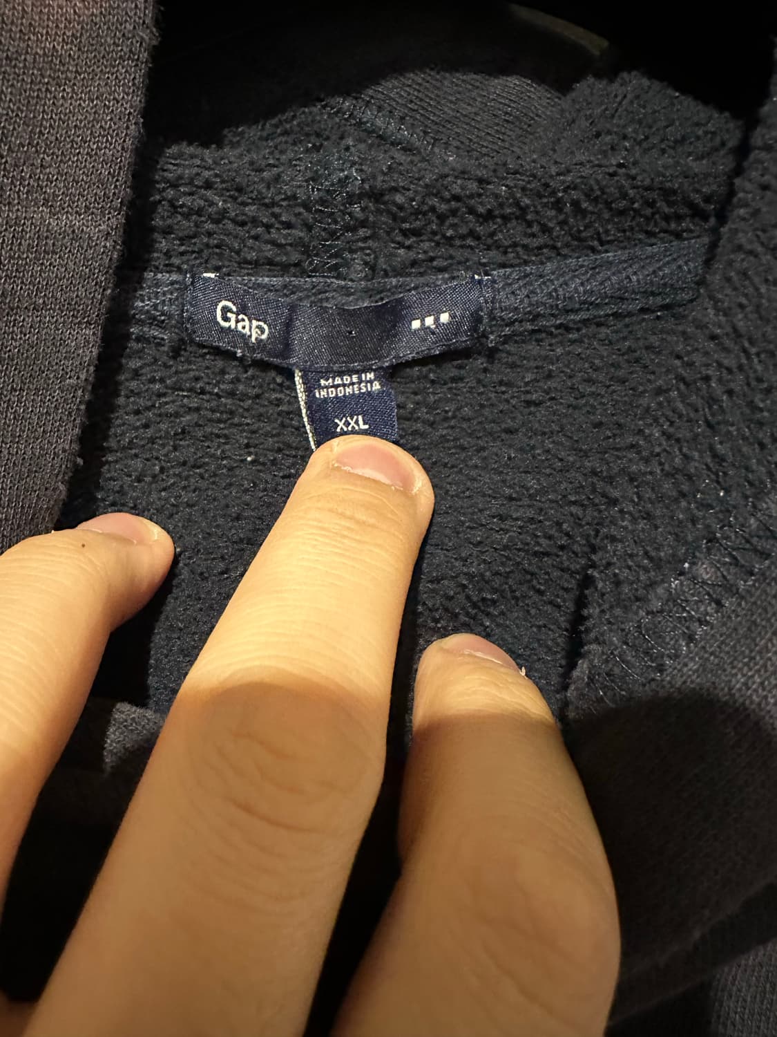 빈티지 썬페이드 갭 후드티  상품이미지4