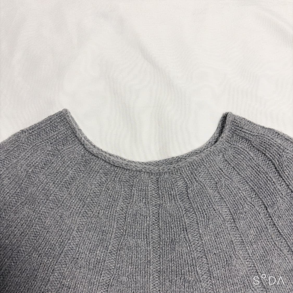 APC 아페쎄 그레이 여성 니트 Xs 상품이미지3