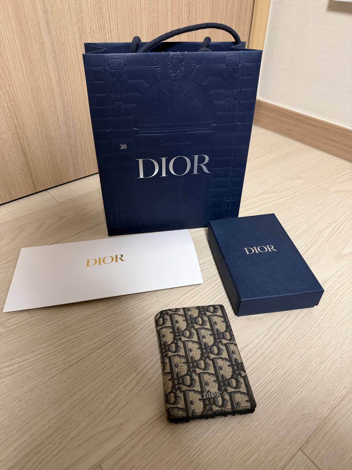 디올 오블리크 오거나이저 카드지갑 상품이미지1