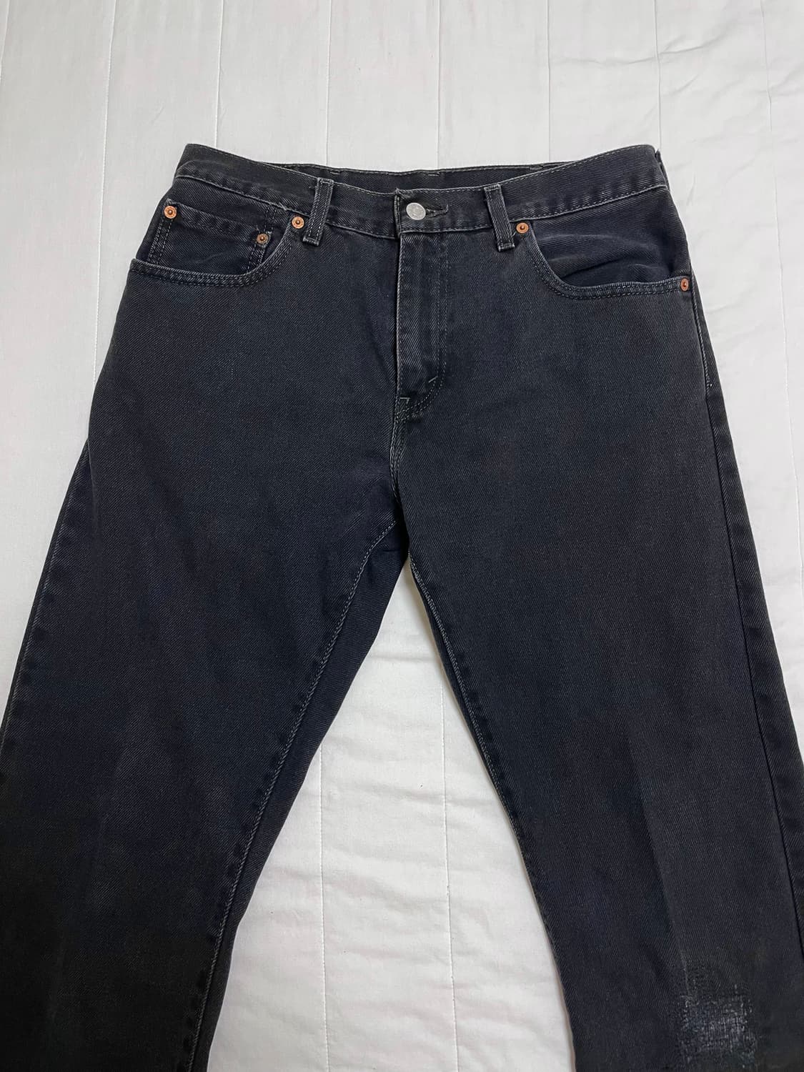 리바이스 517 블랙데님 부츠컷 벨바텀 상품이미지2