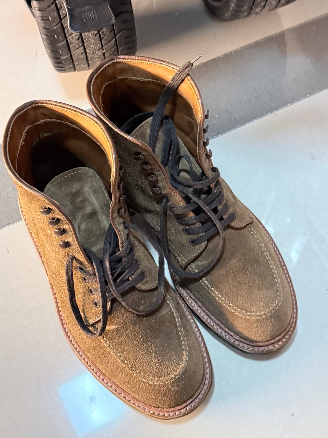 알든 4011hc 7d 인디부츠 스너프스웨이드 상품이미지1