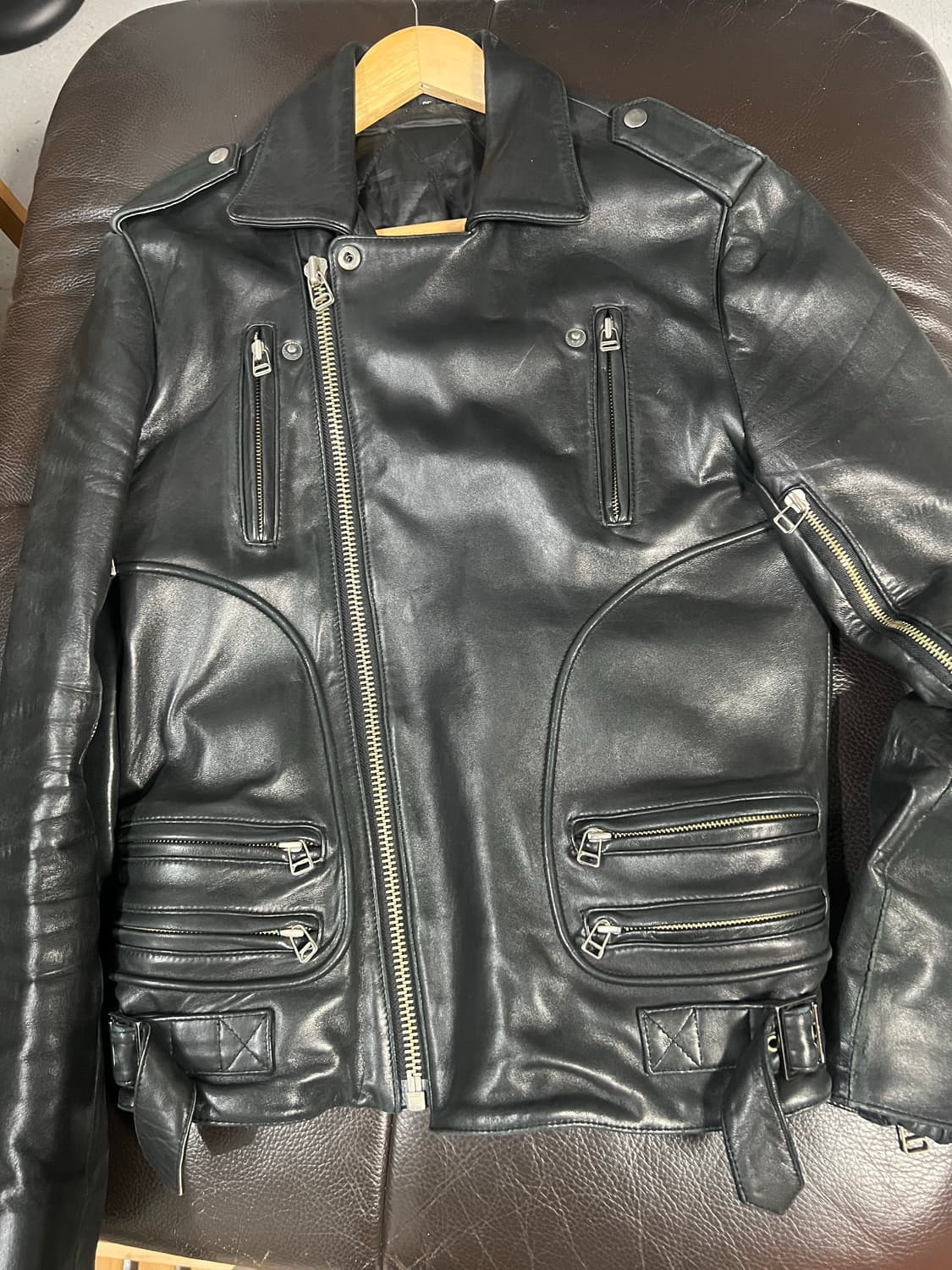 양가죽 라이더 자켓 95 상품이미지1