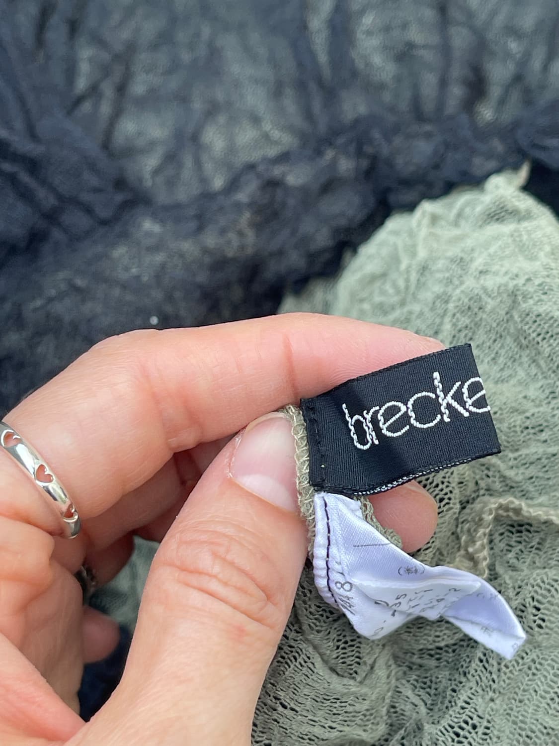 Breckenridge 쪼글이 텍스쳐 탑 상품이미지2