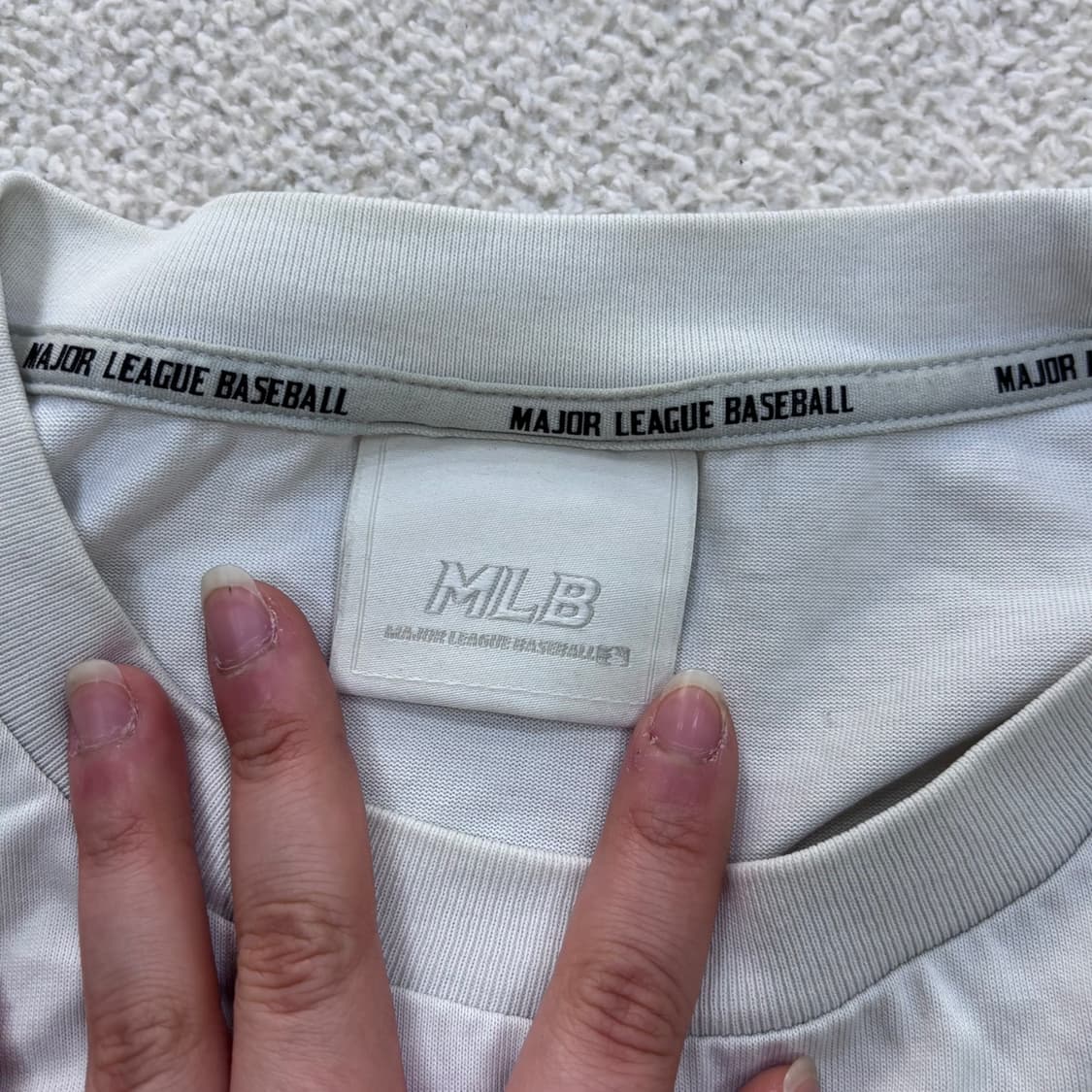 실측확인 MLB 반팔 티셔츠 0327E 상품이미지3