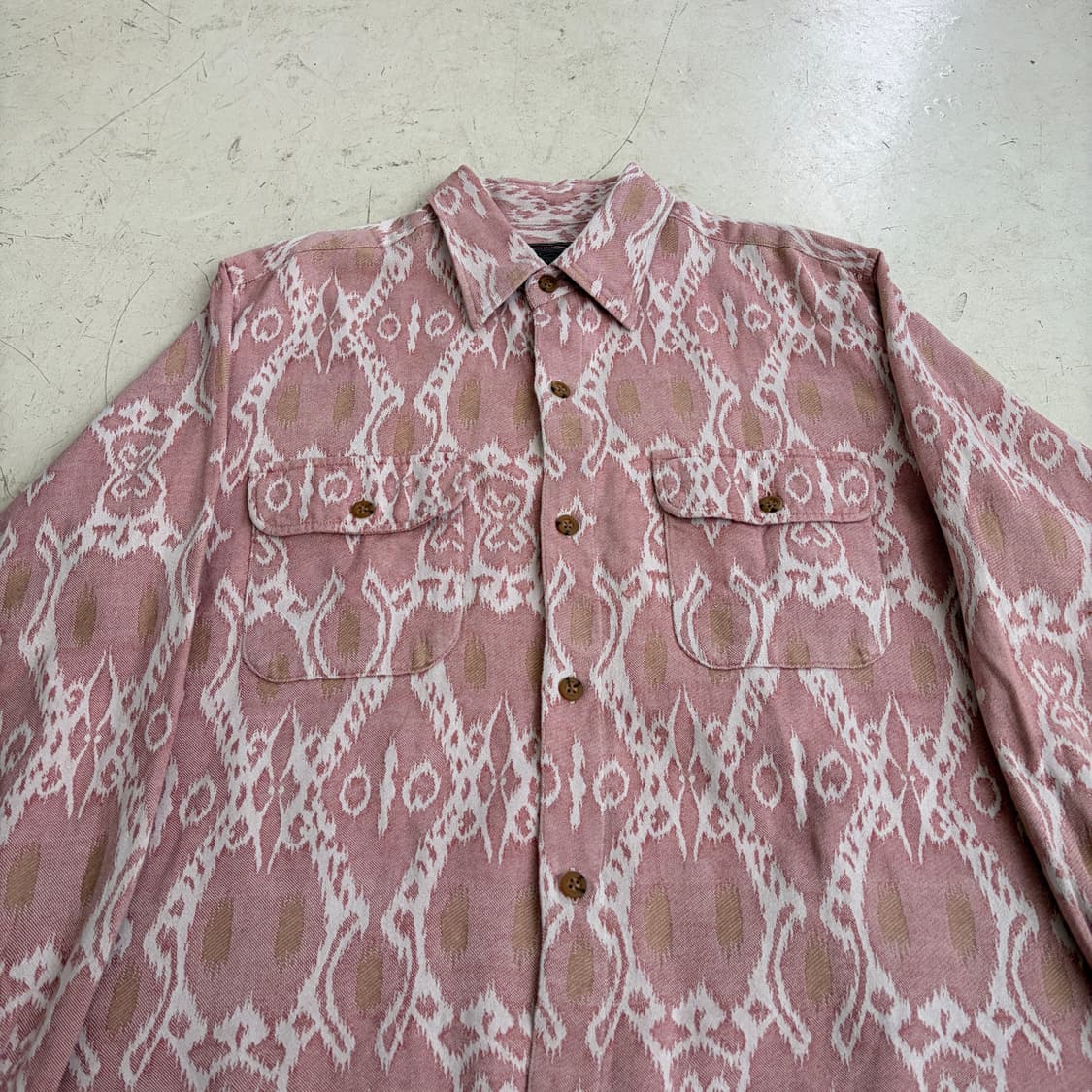 90s PIKO 피코 웨스턴 빈티지 셔츠 M 상품이미지4