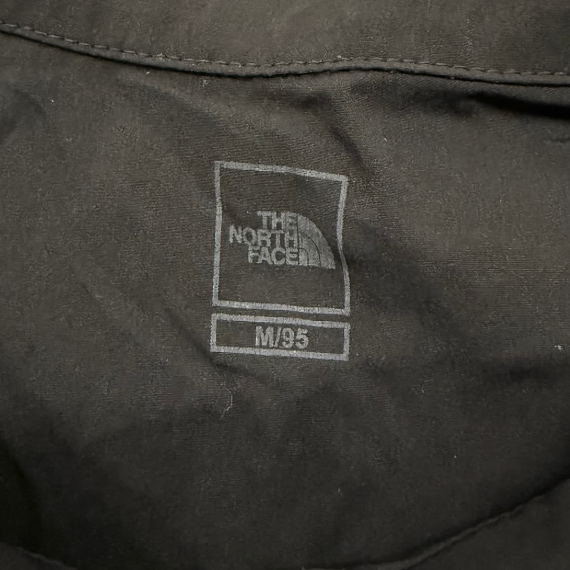 [정품/M] 노스페이스 블랙 지퍼 반팔 자켓 b14 상품이미지4