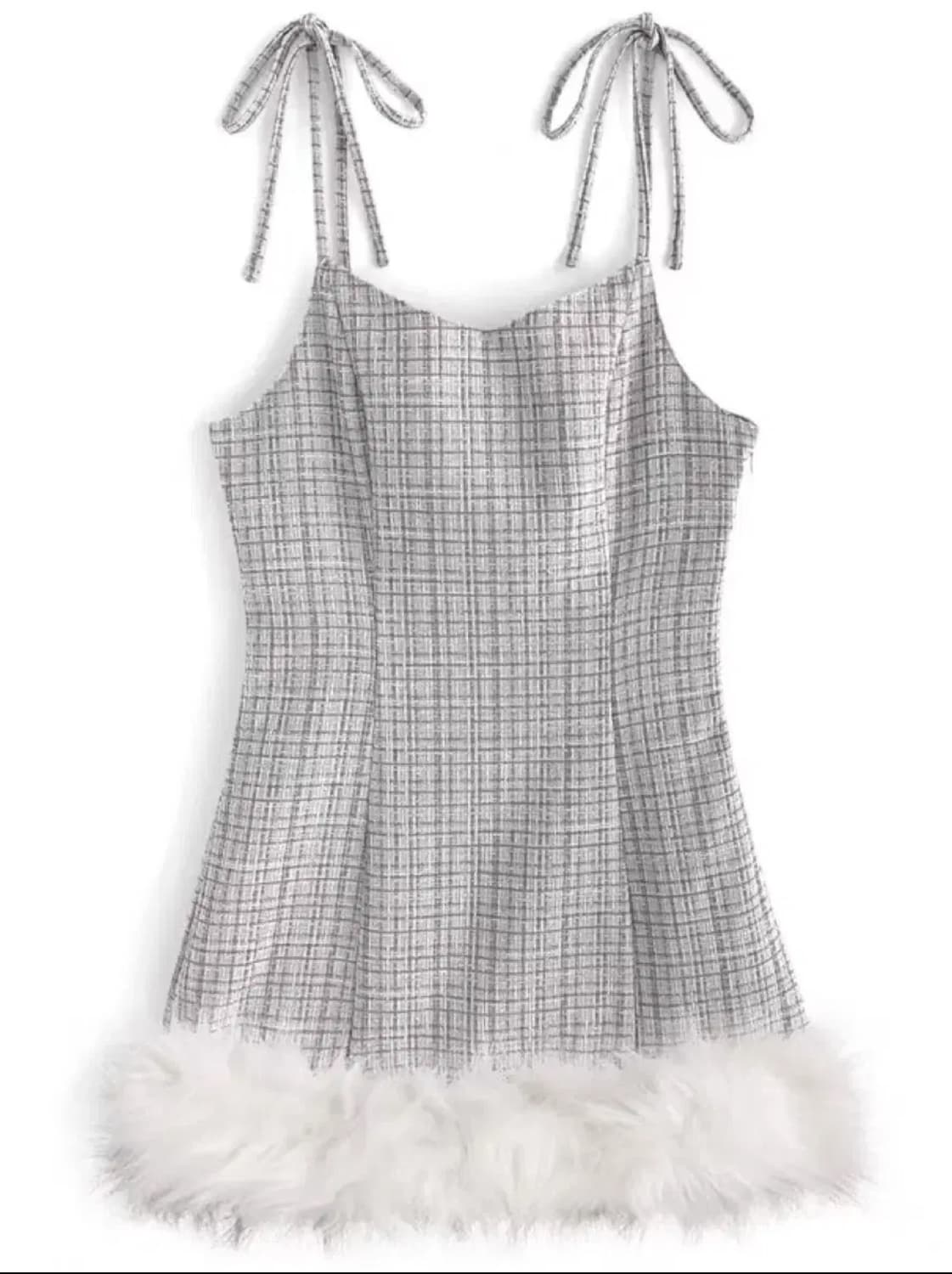 GRL 트위드 원피스 상품이미지1